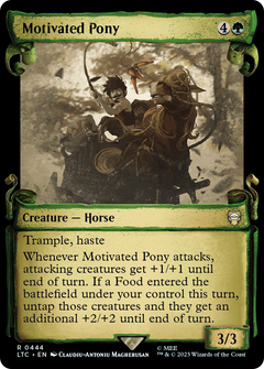 Motivated Pony [The Lord of the Rings: Tales of Middle-Earth Commander Showcase Scrolls]-1