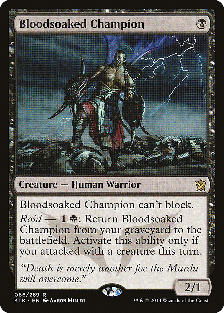 Bloodsoaked Champion [Khans of Tarkir]-1