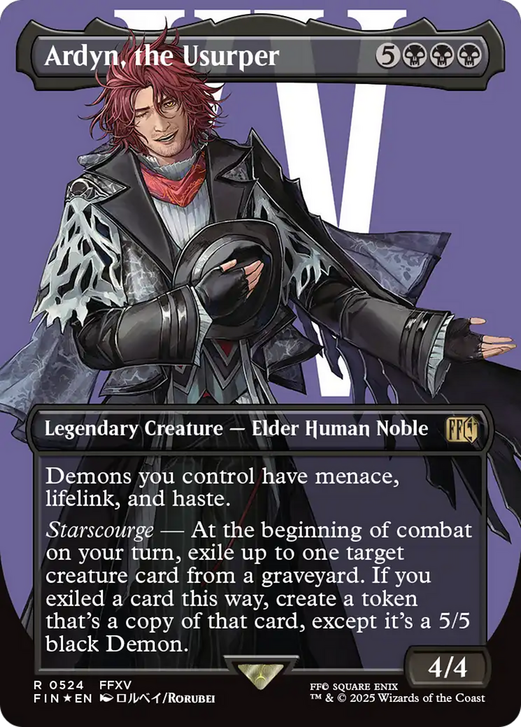 Ardyn, the Usurper (Borderless) (Surge Foil) [FINAL FANTASY]-1