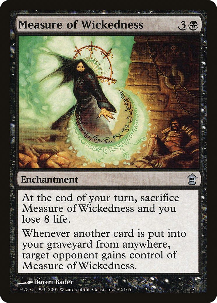 Measure of Wickedness [Saviors of Kamigawa]-1