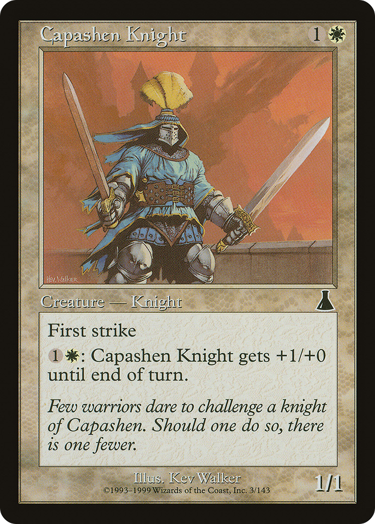 Capashen Knight [Urza's Destiny]-1