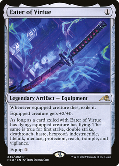 Eater of Virtue (NEO-245) - Kamigawa: Neon Dynasty-1