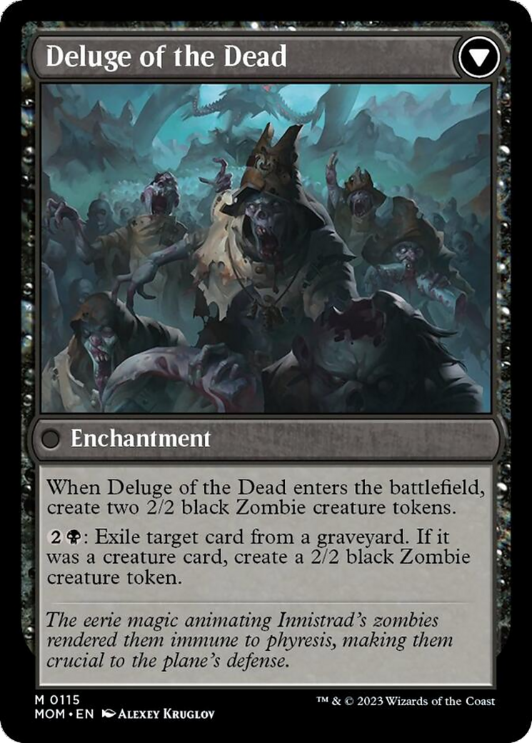 Invasion of Innistrad // Deluge of the Dead [March of the Machine]-2