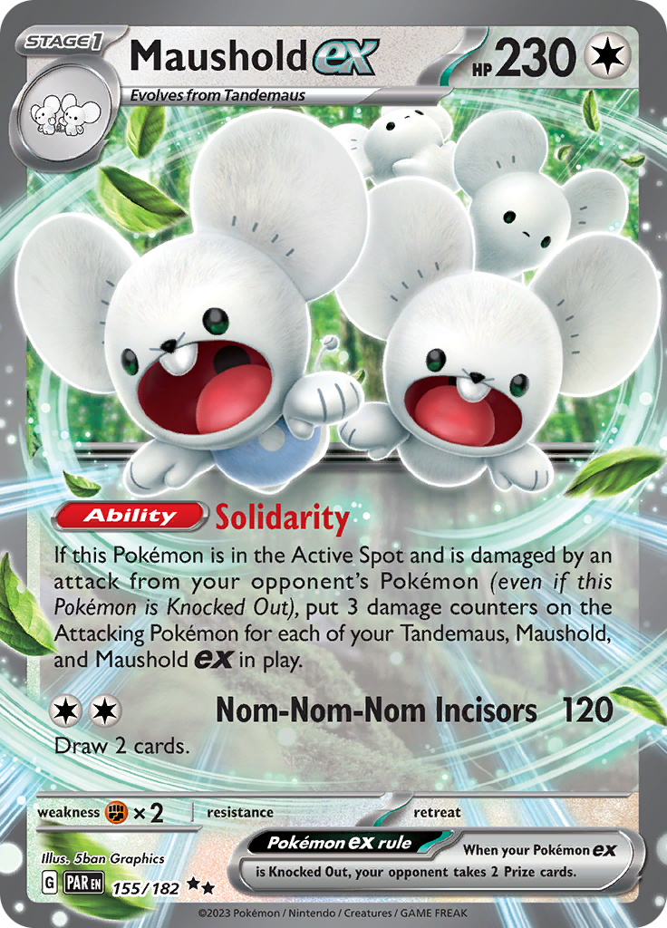 Maushold ex (155/182) [Scarlet & Violet: Paradox Rift]-1