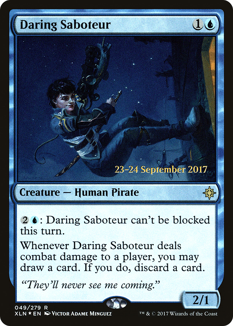 Daring Saboteur [Ixalan Prerelease Promos]-1