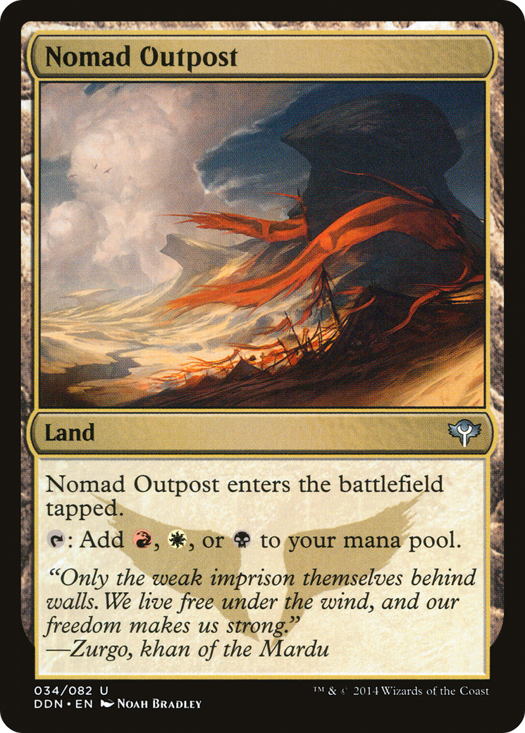 Nomad Outpost [Duel Decks: Speed vs. Cunning]-1