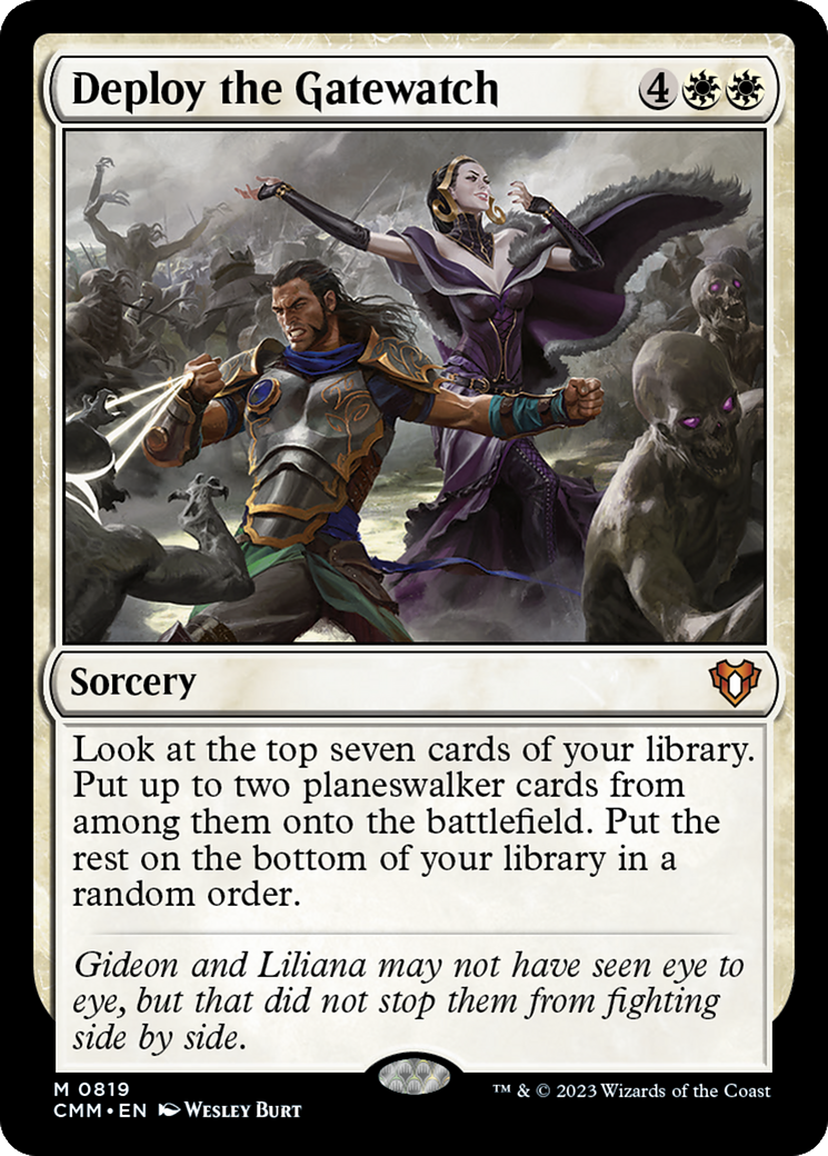 Deploy the Gatewatch [Commander Masters]-1