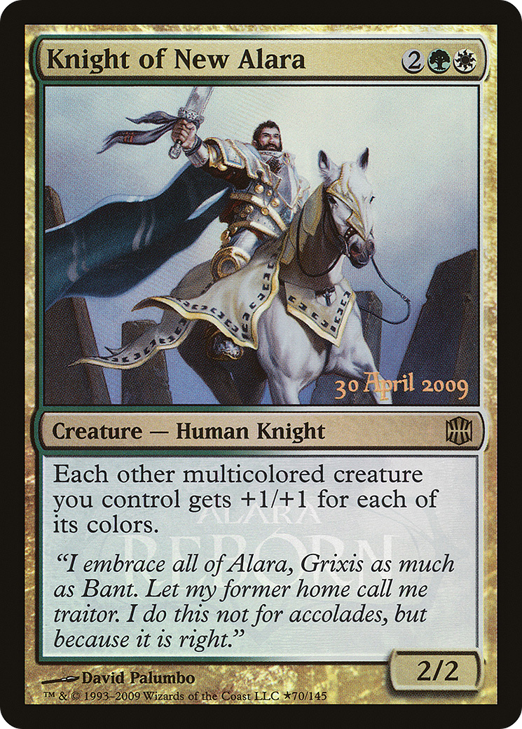 Knight of New Alara (Launch) [Alara Reborn Promos]-1