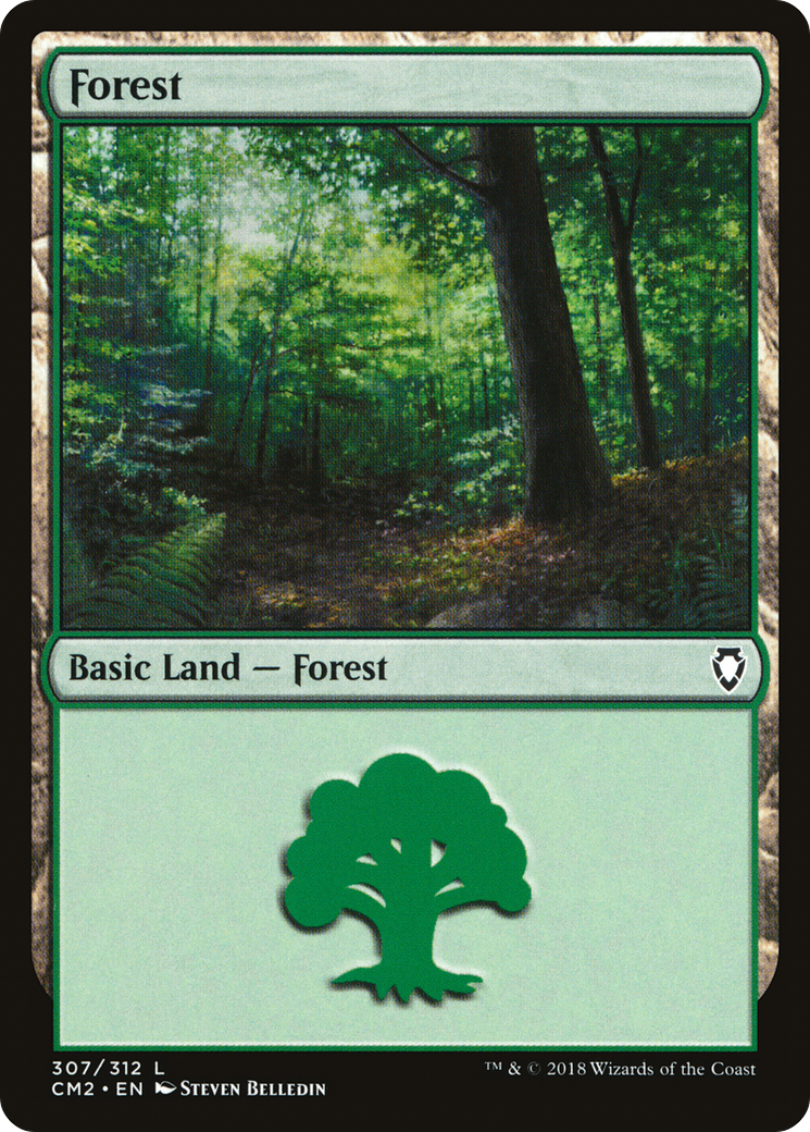 Forest (307) [Commander Anthology Volume II]-1