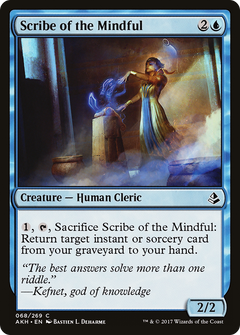 Scribe of the Mindful [Amonkhet]-1