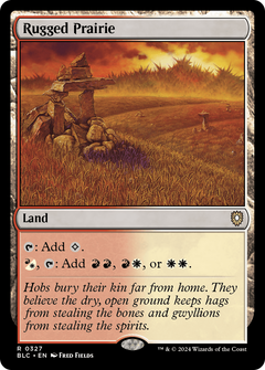 Rugged Prairie [Bloomburrow Commander]-1