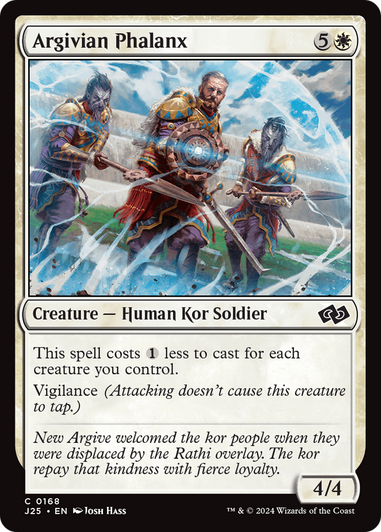Argivian Phalanx [Foundations Jumpstart]-1