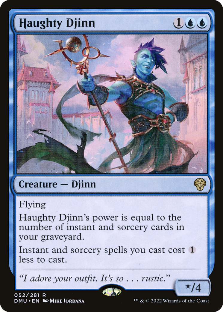Haughty Djinn [Dominaria United]-1
