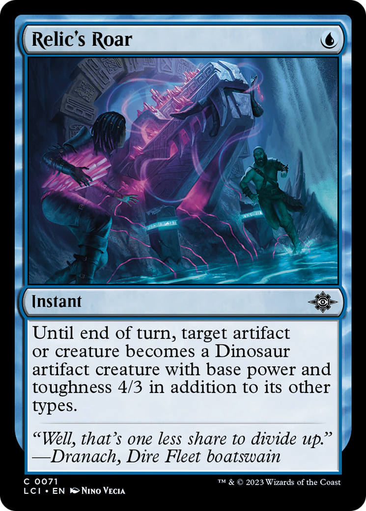 Relic's Roar [The Lost Caverns of Ixalan]-1