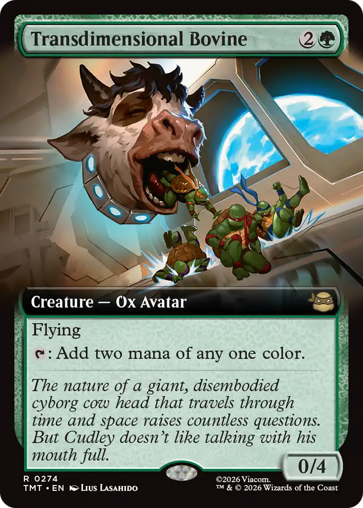 Transdimensional Bovine (Extended Art) [Teenage Mutant Ninja Turtles]-1