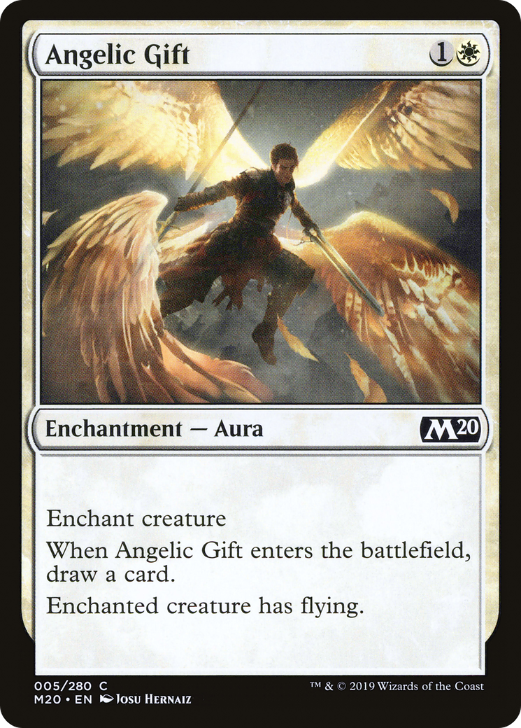 Angelic Gift [Core Set 2020]-1