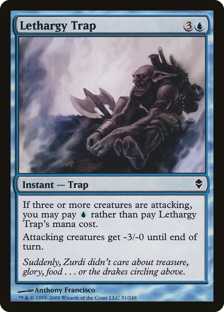 Lethargy Trap [Zendikar]-1