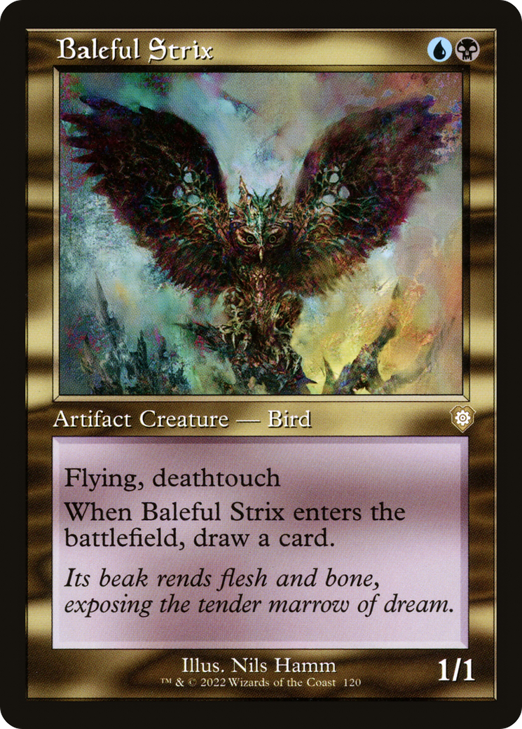 Baleful Strix (Retro) [The Brothers' War Commander]-1