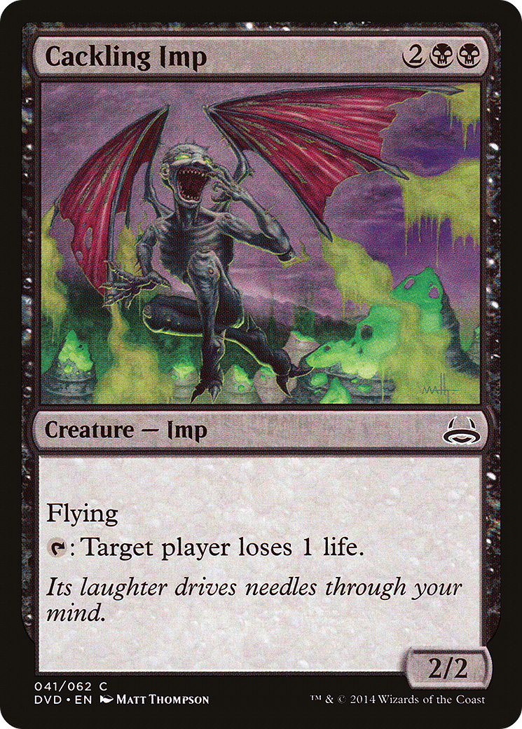 Cackling Imp (Divine vs. Demonic) [Duel Decks Anthology]-1