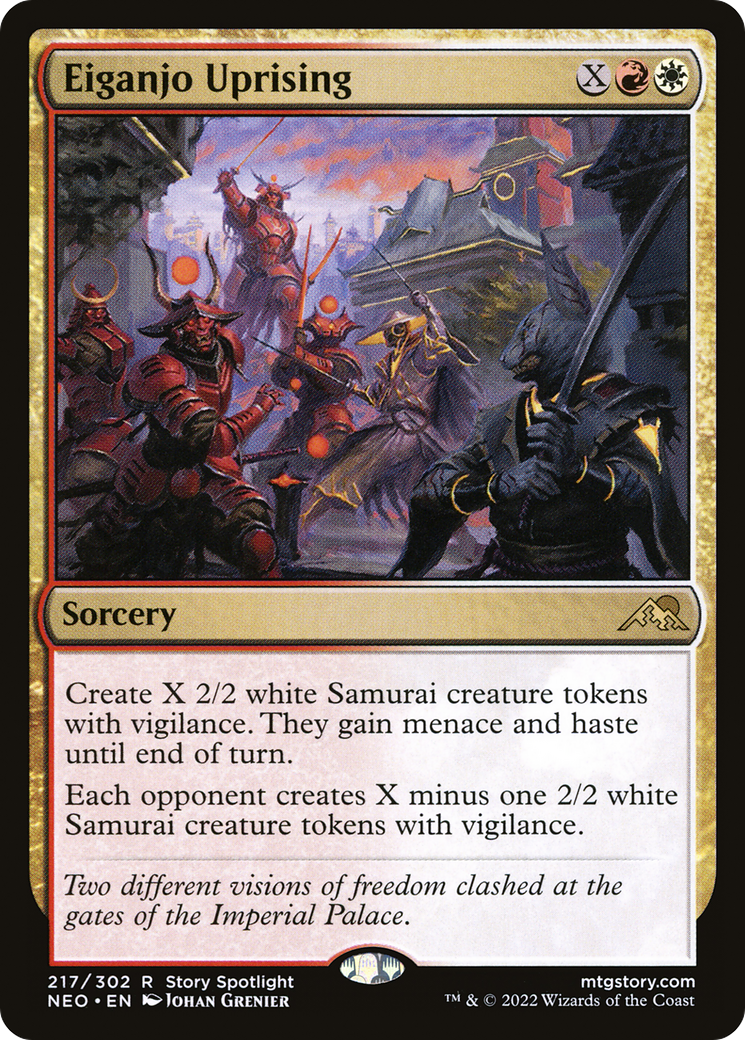 Eiganjo Uprising [Kamigawa: Neon Dynasty]-1