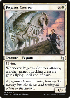 Pegasus Courser [Dominaria]-1