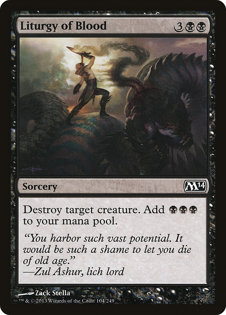 Liturgy of Blood [Magic 2014]-1