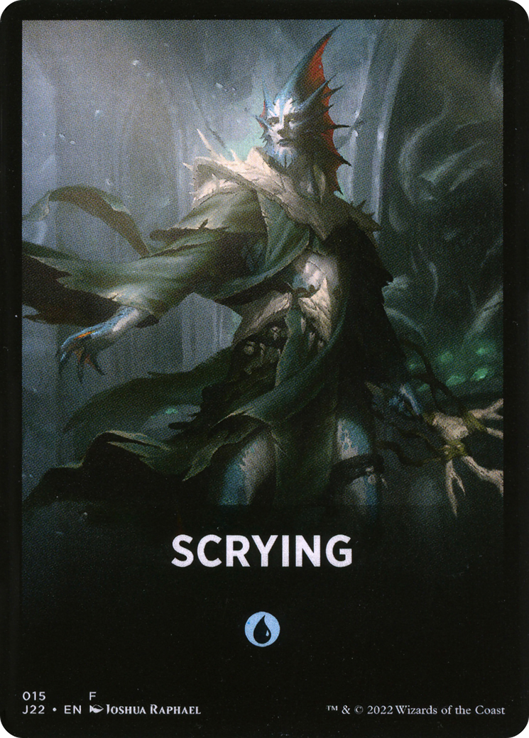 Scrying (FJ22-015) - Jumpstart 2022 Front Cards-1