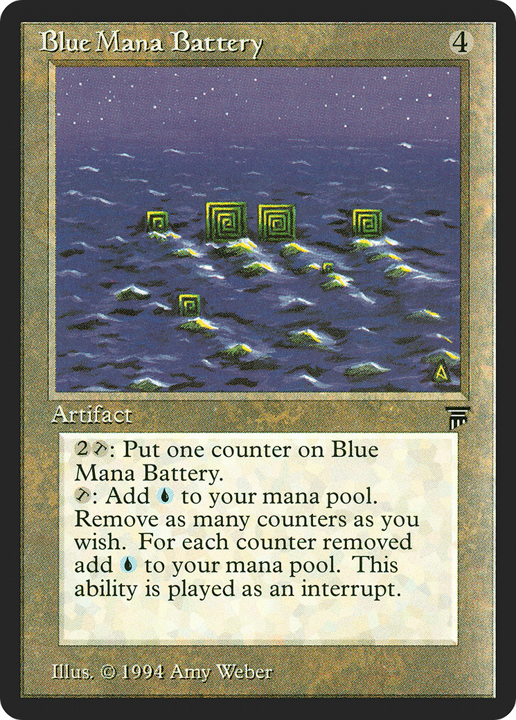 Blue Mana Battery [Legends]-1