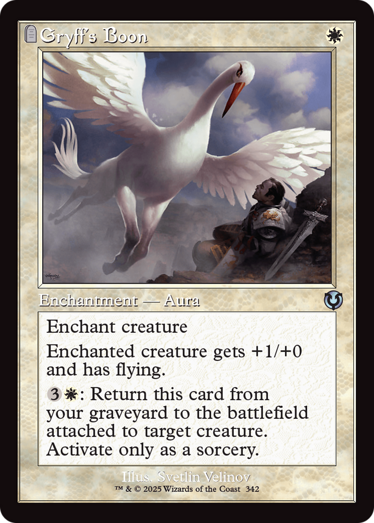 Gryff's Boon (Retro Frame) [Innistrad Remastered]-1