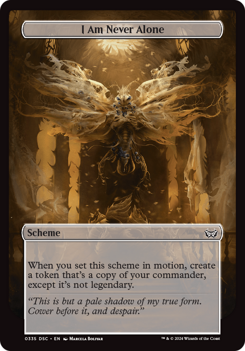 I Am Never Alone (Full Art) [Duskmourn: Archenemy]-1