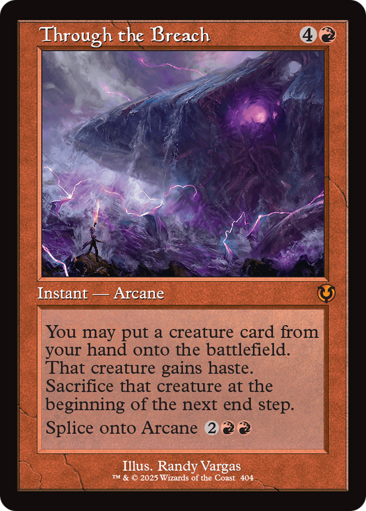 Through the Breach (Retro Frame) [Innistrad Remastered]-1