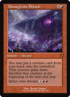 Through the Breach (Retro Frame) [Innistrad Remastered]-1