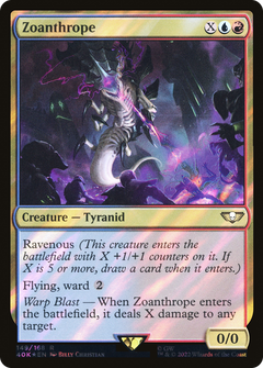 Zoanthrope (Surge Foil) (40K-149) - Warhammer 40,000 Commander Foil-1