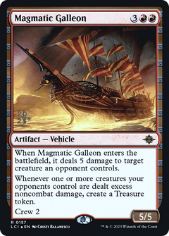 Magmatic Galleon [The Lost Caverns of Ixalan Prerelease Cards]-1