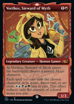Vorthos, Steward of Myth (Showcase) [Unfinity]-1