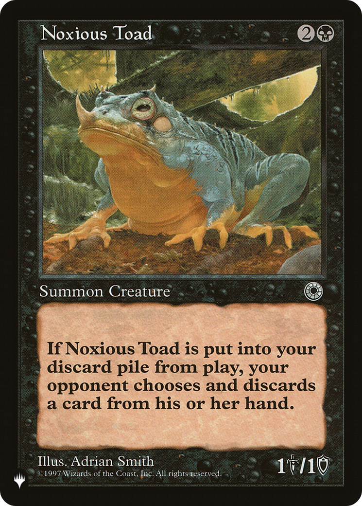 Noxious Toad [The List]-1