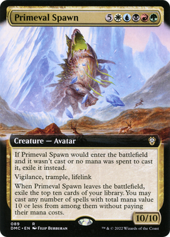 Primeval Spawn (Extended Art) [Dominaria United Commander]-1