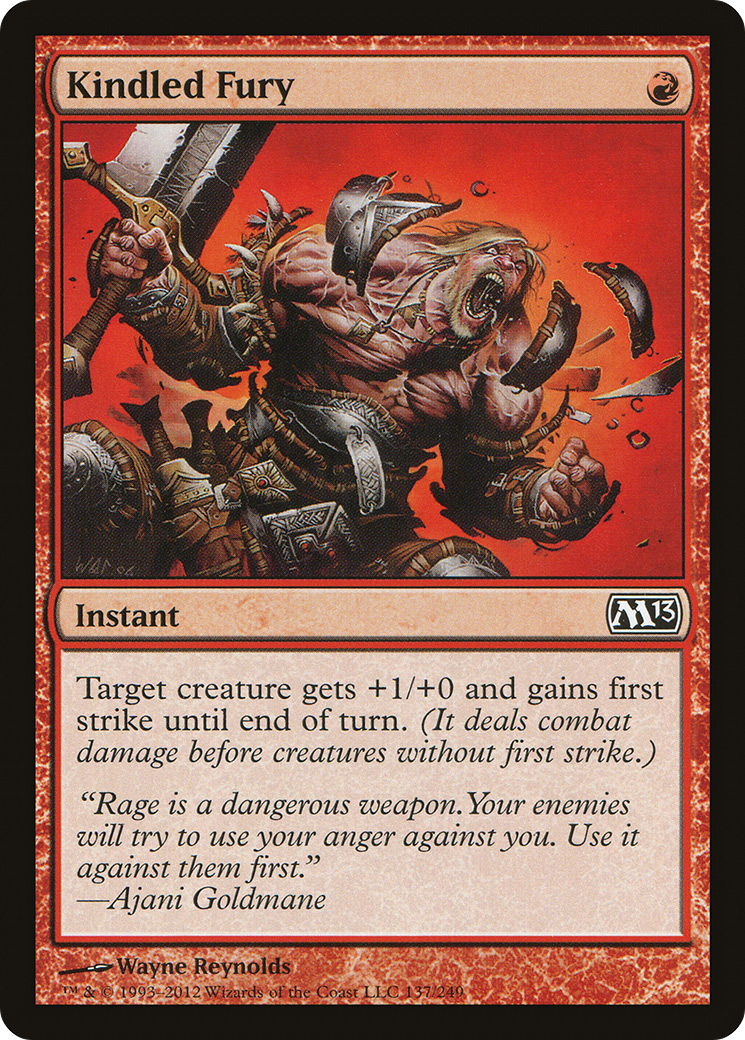 Kindled Fury [Magic 2013]-1