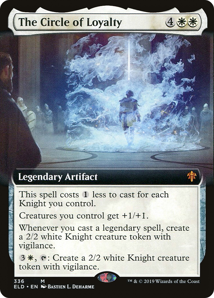 The Circle of Loyalty (Extended Art) [Throne of Eldraine]-1