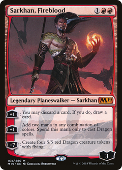Sarkhan, Fireblood [Core Set 2019]-1