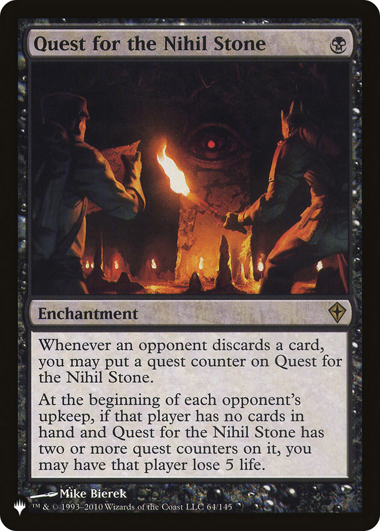 Quest for the Nihil Stone [The List]-1