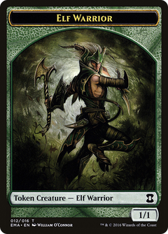 Elf Warrior Token [Eternal Masters Tokens]-1