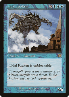 Tidal Kraken [Mercadian Masques]-1