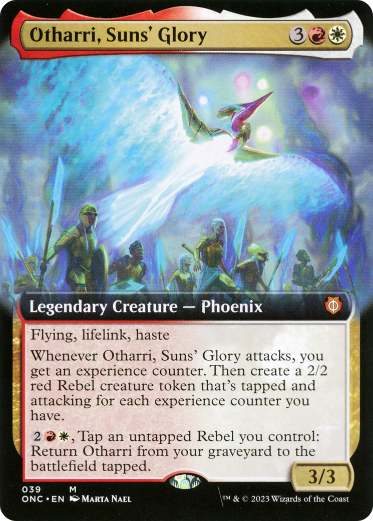 Otharri, Suns' Glory (Extended Art) [Phyrexia: All Will Be One Commander]-2
