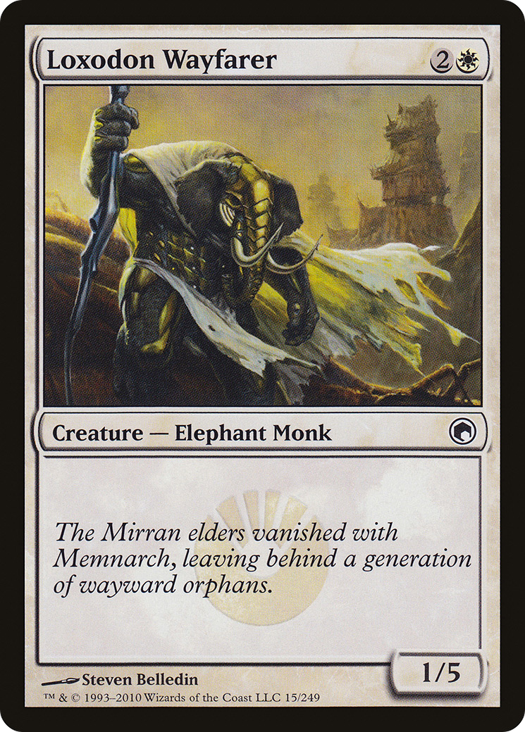 Loxodon Wayfarer [Scars of Mirrodin]-1