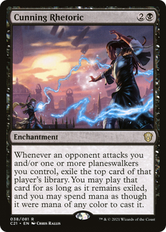 Cunning Rhetoric [Commander 2021]-1
