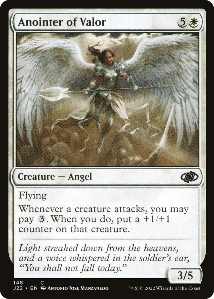 Anointer of Valor [Jumpstart 2022]-1