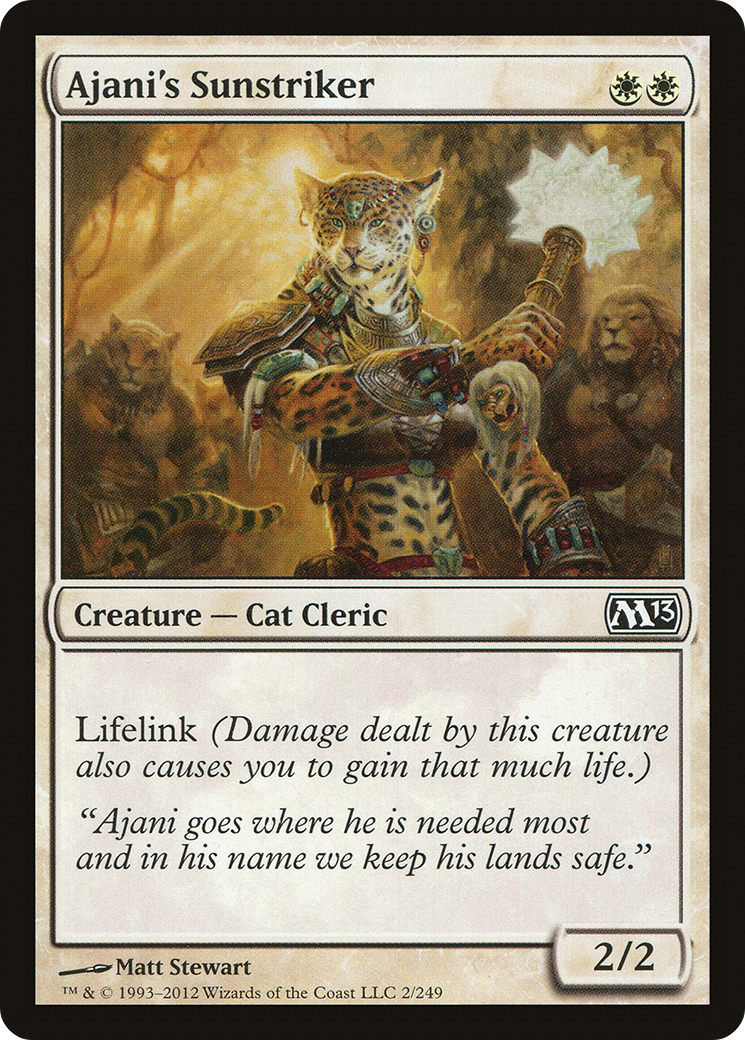 Ajani's Sunstriker [Magic 2013]-1
