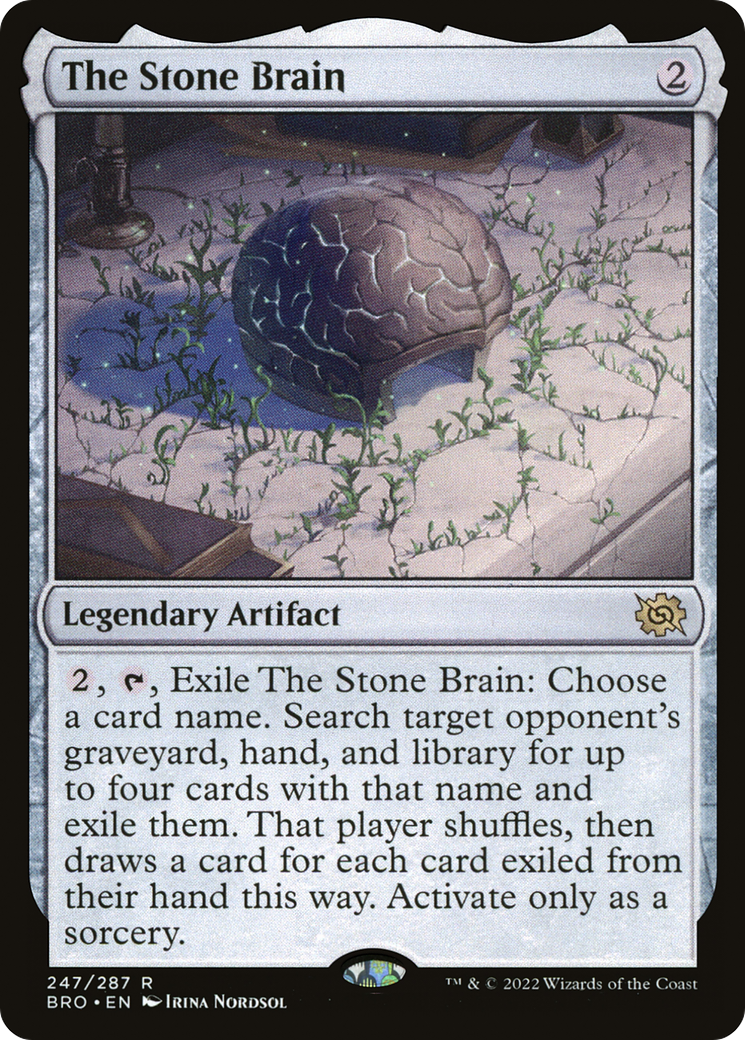 The Stone Brain [The Brothers' War]-1