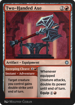 Two-Handed Axe // Sweeping Cleave (HBG-191) - Alchemy Horizons: Baldur's Gate-1